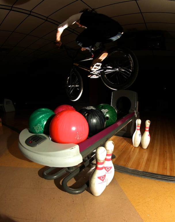 BMX Bowling pics Mr. Bikes n Boards