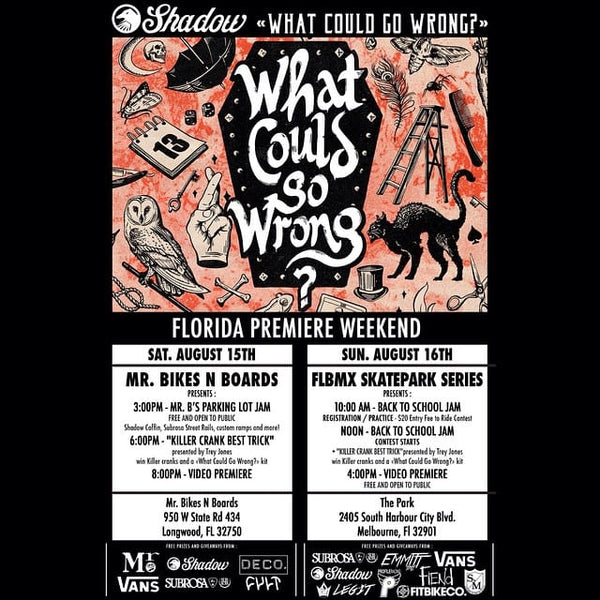 SHADOW "What could go wrong" video premier