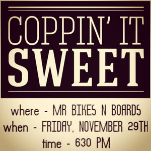 ‘Coppin'' It Sweet’ video premiere Black Friday