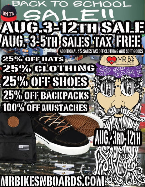 Back to School Sale LAST TWO DAYS