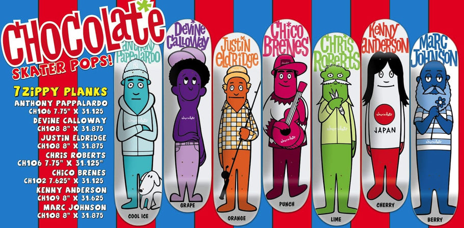 Chocolate Skater POPS are here