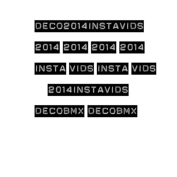 2014 DECOBMX VIDEOS