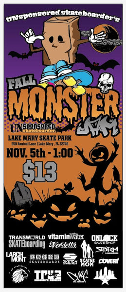 UnSponsored Skaters Lake Mary SkatePark