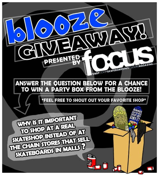 blooze giveaway presented by focus