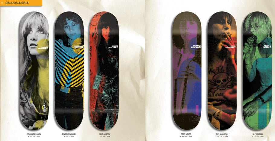 NEW Girls Girls Girls decks