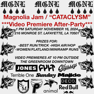 MAGNOLIA SKATEPARK CATACLYSM  VIDEO PREMIER LAFAYETTE BY OOTI