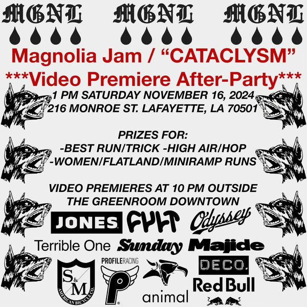 MAGNOLIA SKATEPARK CATACLYSM  VIDEO PREMIER LAFAYETTE BY OOTI