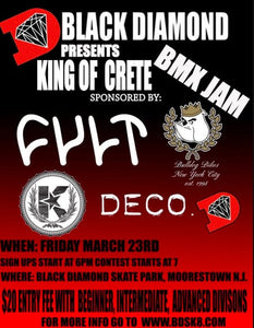 King of Crete, Deco art, Real Leather seats, Tag that garage, Mat Olson dirt, Occupy Tampa, Chad and Loreal commerical