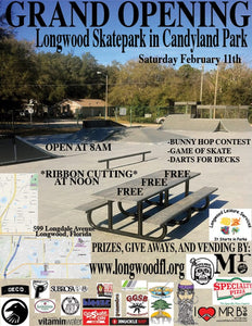 Grand Opening of Longwood Skatepark at Candyland Park