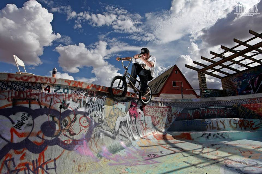 Mr.  Filth, DECO neck tattoo, Chad whip, Genius, PC pegs, footplant, QBMX, Mike Meister edit, USA