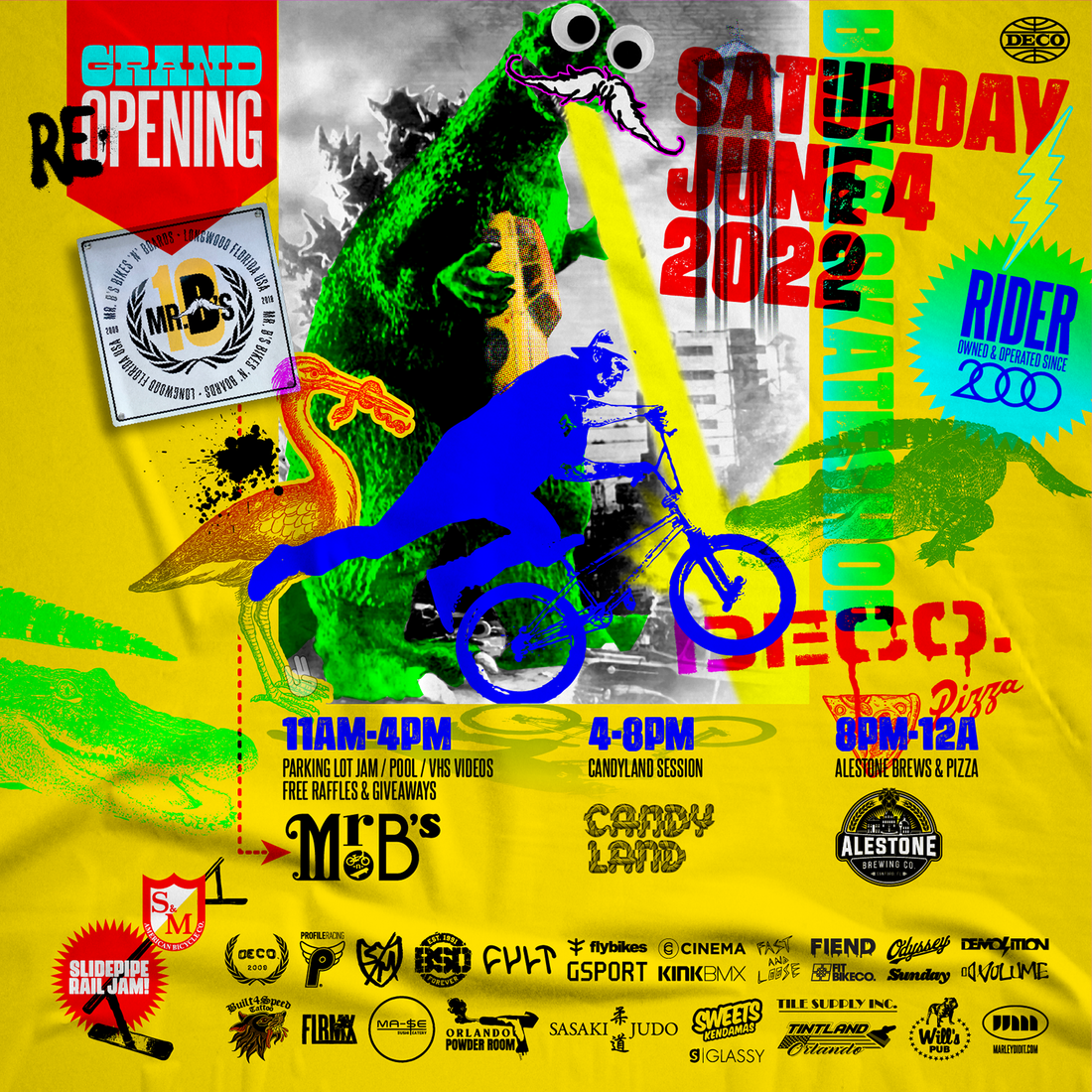 MR. B's grand Reopening Saturday June 4th