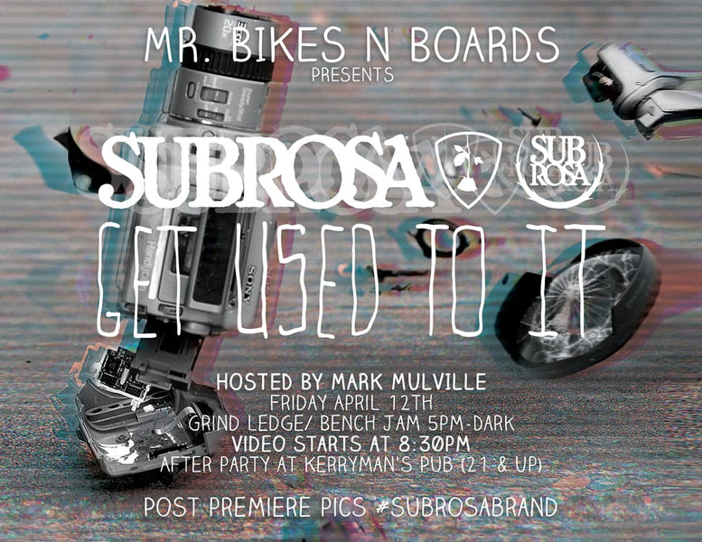 Subrosa Get Used to It premier at Mr. B's Longwood