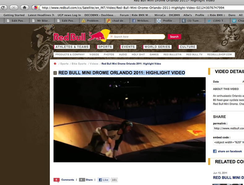 Red Bull Mini Drome in Orlando plus drive sober Wisconsin