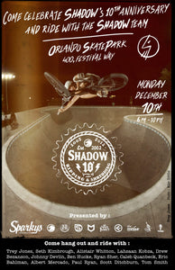 RIDE WITH THE SHADOWS MONDAY DEC. 10TH