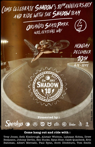 RIDE WITH THE SHADOWS MONDAY DEC. 10TH
