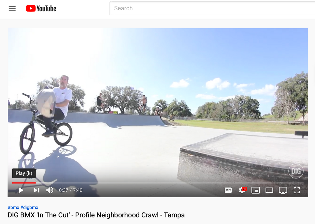 DIGBMX in the CUT with Profile Racing