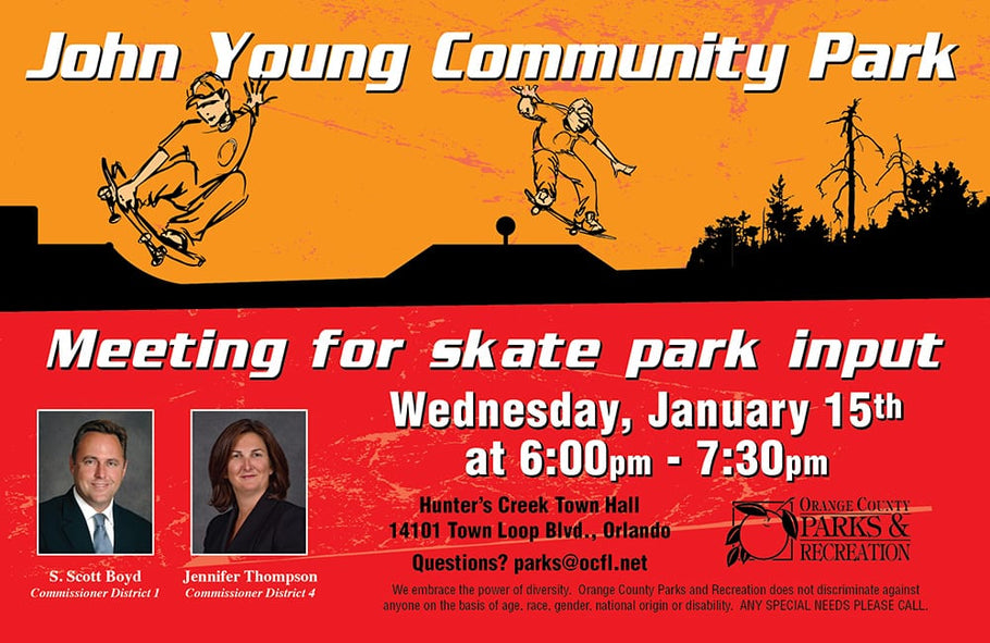 January 15th Skatepark meeting