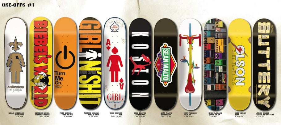 NEW Girls decks