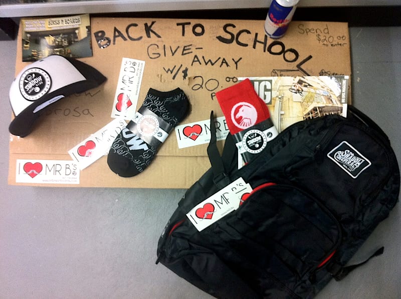 Back to School Raffle, 25% off, and TAX FREE