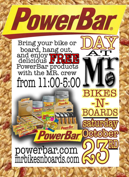 DON'T FORGET PowerBar Day