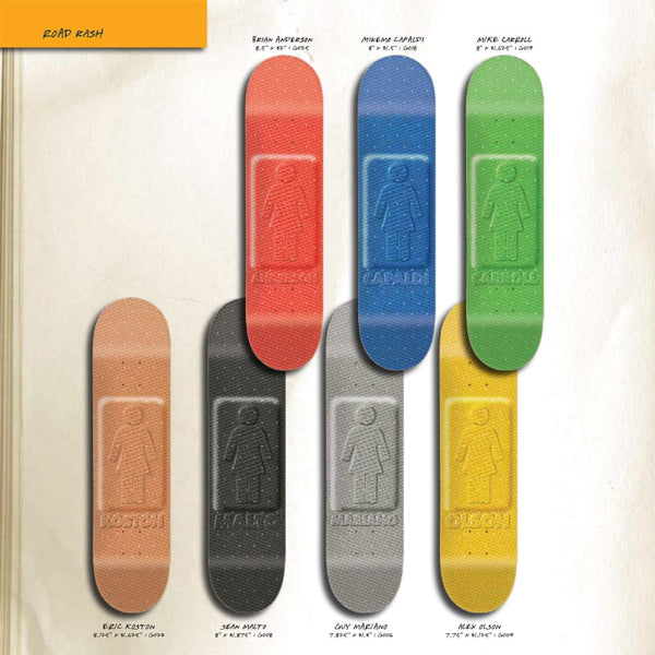 New Road Rash Girl Decks