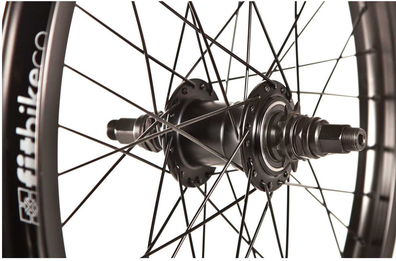 FIT REAR WHEEL FREECOASTER BLACK