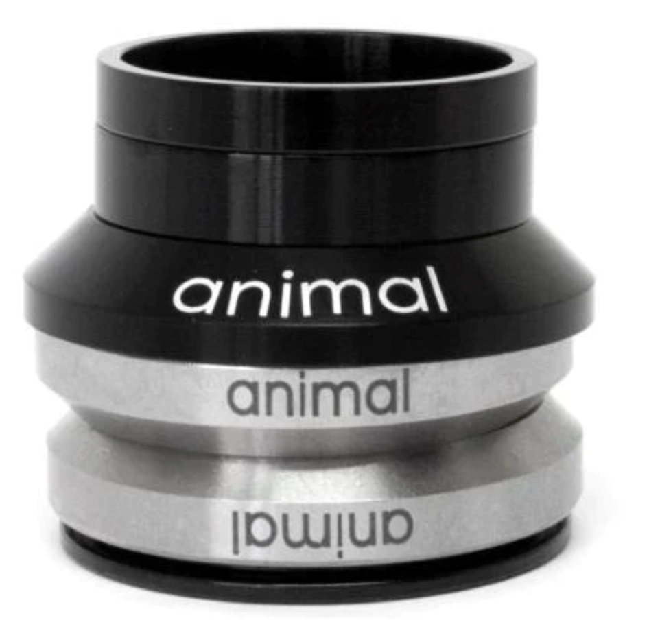 ANIMAL HEADSET BMX BLACK
