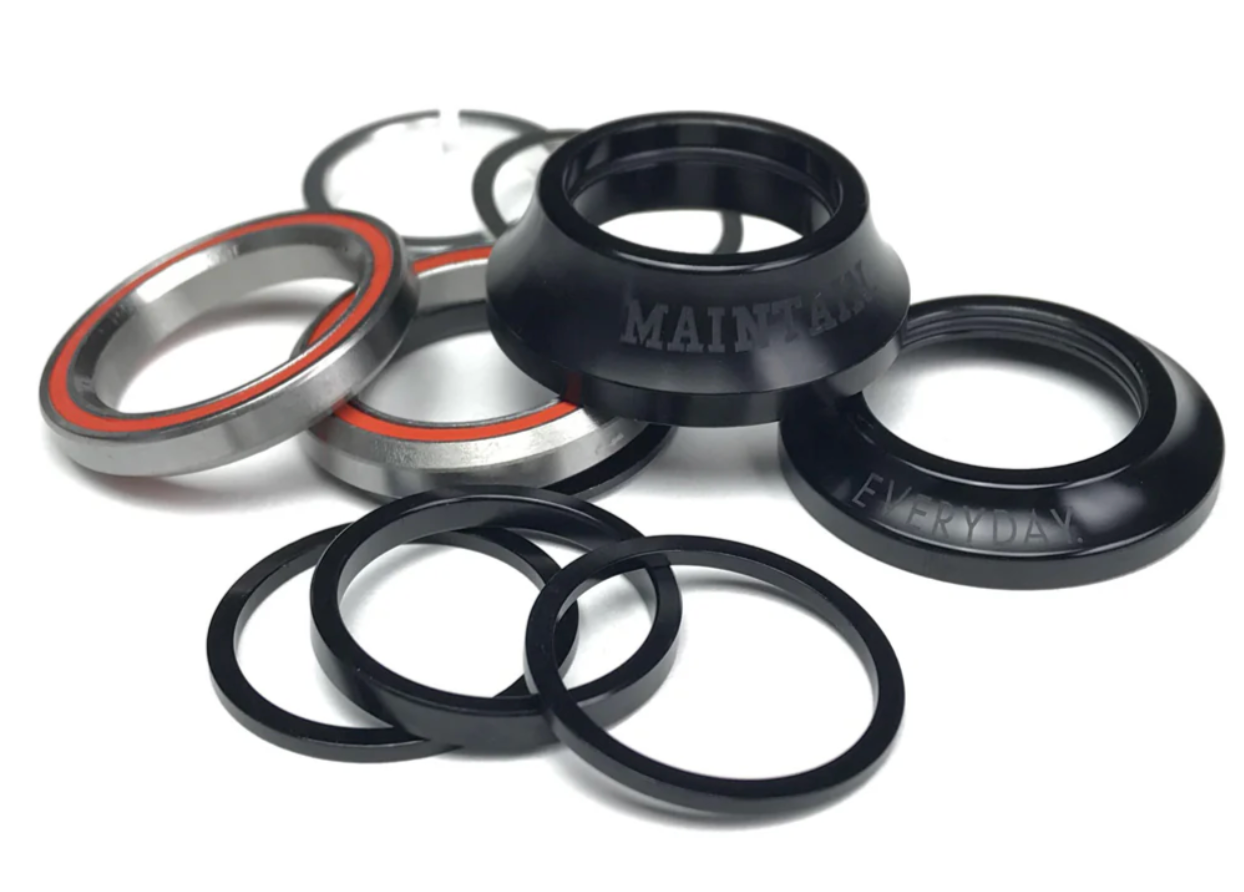 BLACK BMX HEADSET