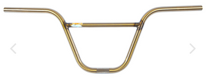 S&M TRANS GOLD BMX HANDLEBARS