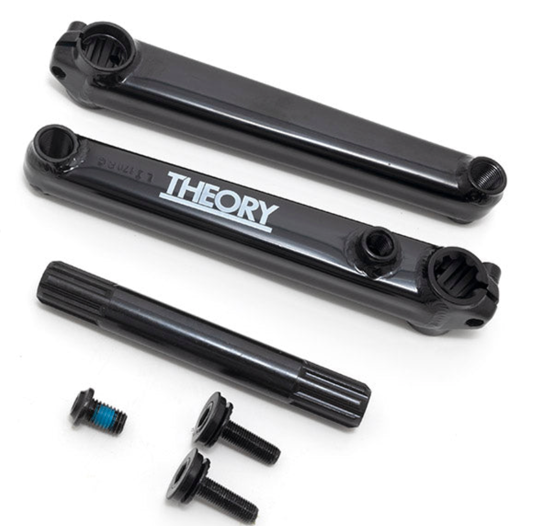 THEORY 8 SPLINE CRANK SEAT 170MM BLACK 19MM SPINDLE