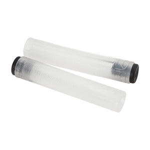 S&M BMX GRIPS CLEAR PAIR