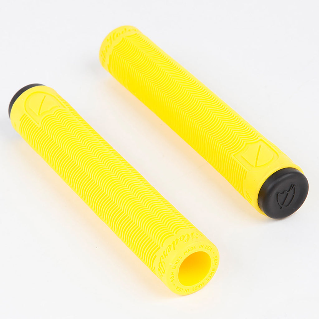 S&M YELLOW HODER GRIPS PAIR