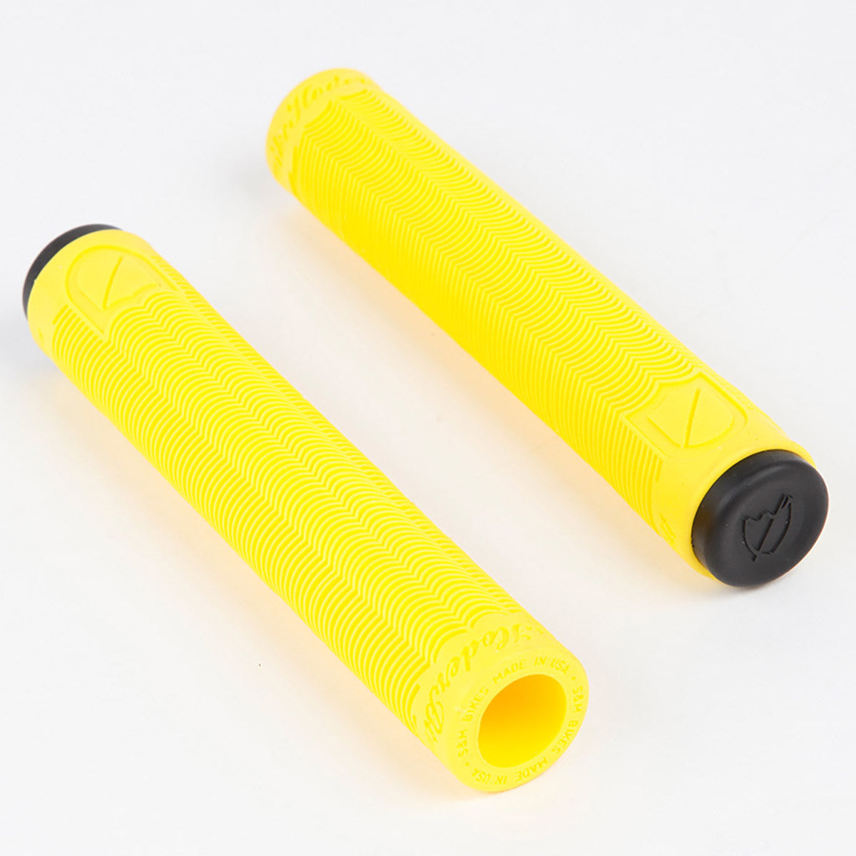 S&M YELLOW HODER GRIPS PAIR