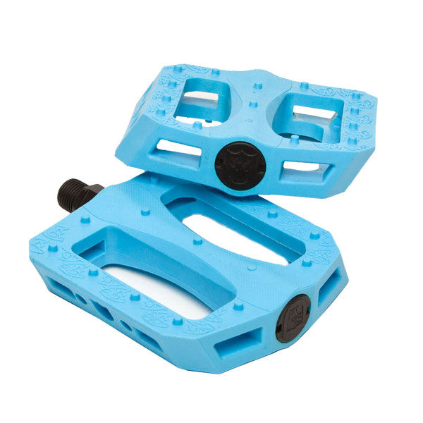 S&M PC PEDALS BLUE PAIR