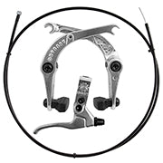 ODYSSEY SPRINGFIELD SILVER BMX BRAKE KIT