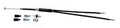 UPPER BLACK GYRO BRAKE CABLE
