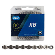 KMC X8 GEARED 8 SPEED CHAIN