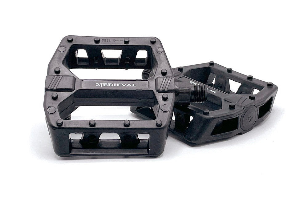 MEDIEVAL PC PEDALS BLACK PAIR