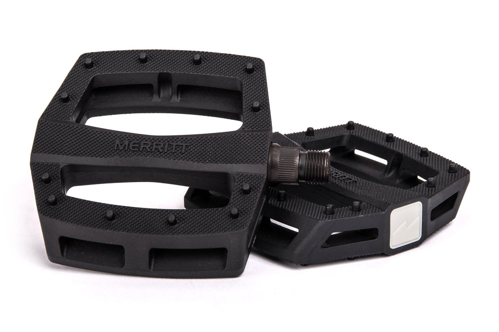MERRITT BMX PC PEDALS BLACK PAIR