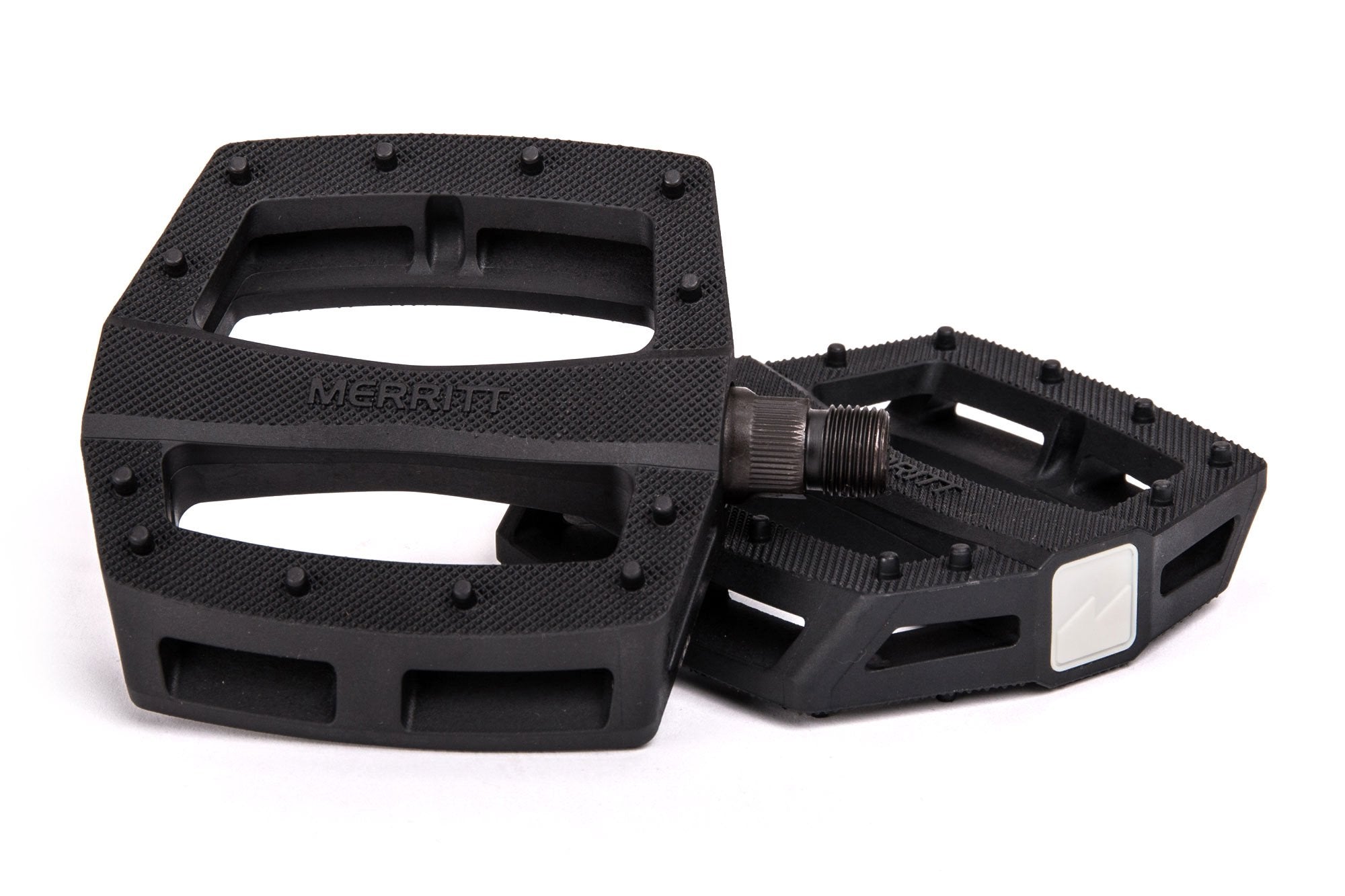 MERRITT BMX PC PEDALS BLACK PAIR