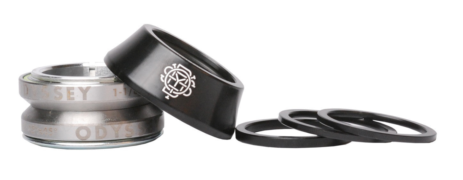 ODYSSEY BMX HEADSET BLACK