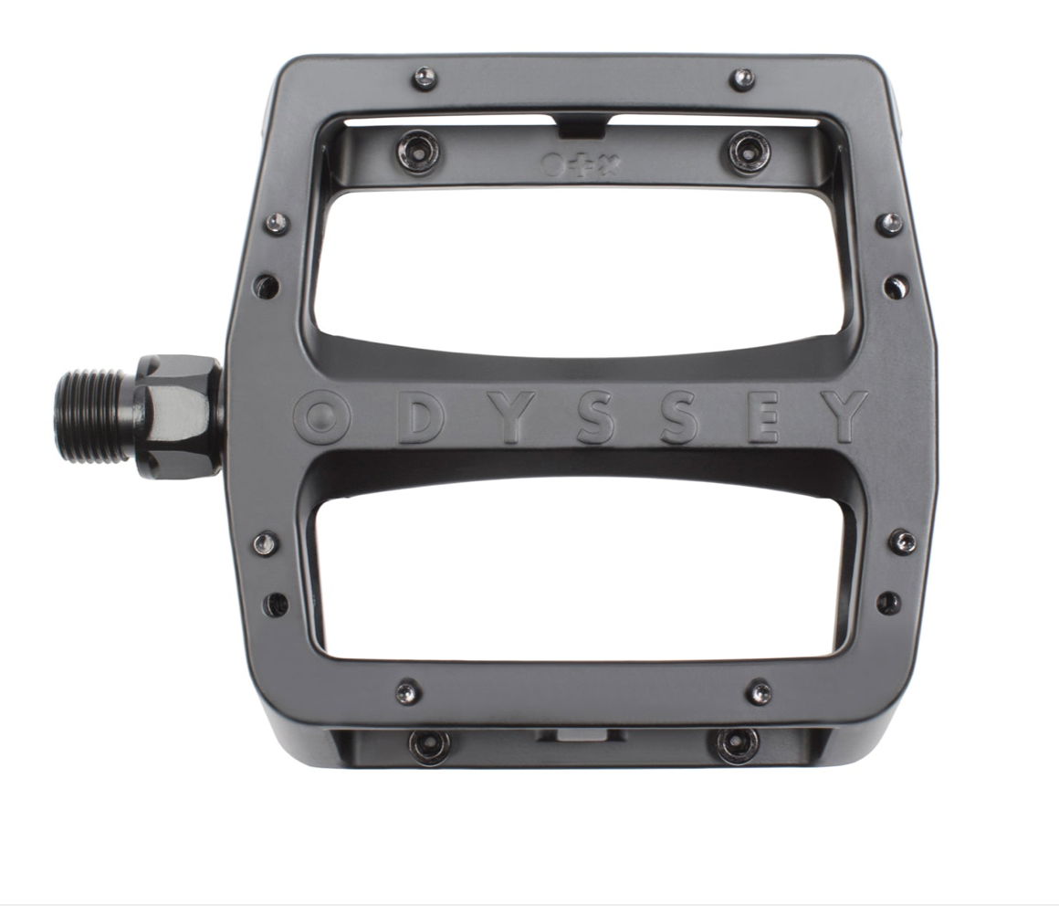 ODYSSEY METAL PEDALS BLACK PAIR