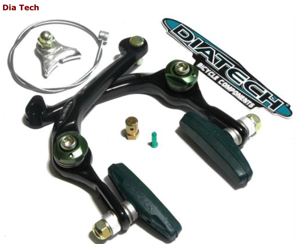 DIA TECH 990 BLACK BRAKE BMX