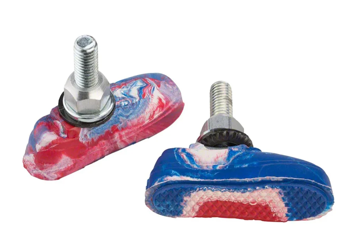 VANS KOOL STOP BRAKE SHOES USA SWIRL COLORS BMX 