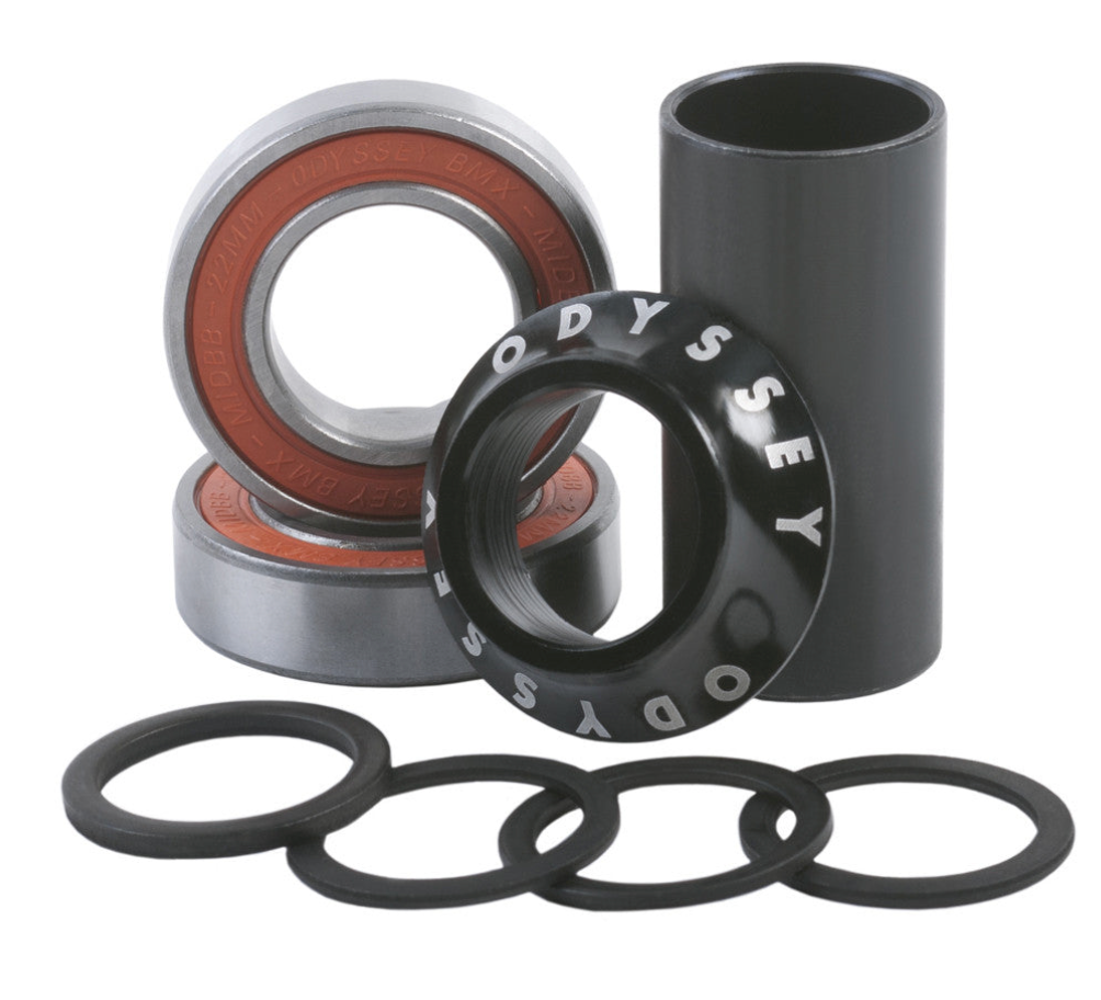 ODYSSEY BMX BOTTOM BRACKET KIT BLACK