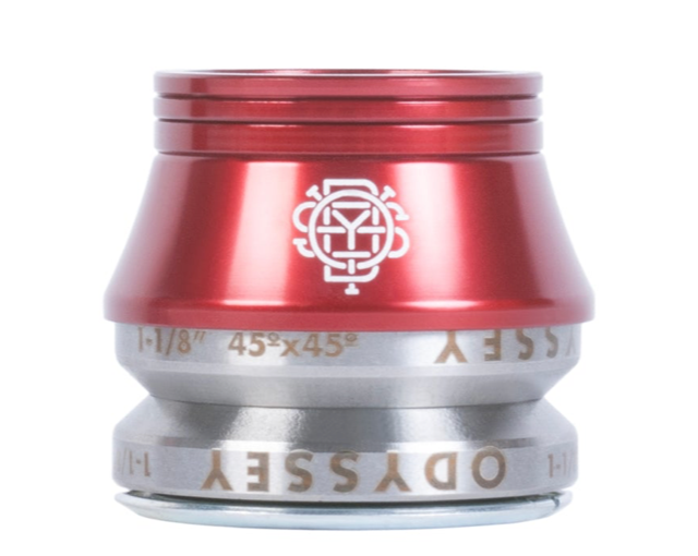 ODYSSEY BMX HEADSET RED
