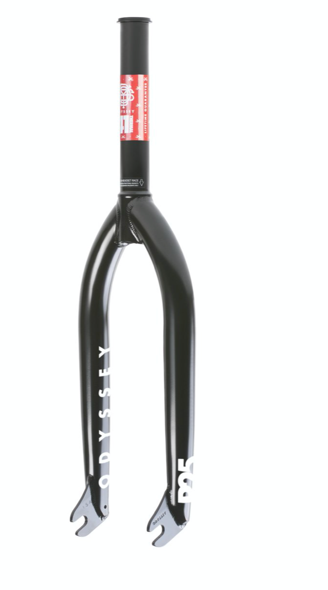 ODYSSEY R25 BMX 20" FORKS BLACK LIFETIME WARRANTY