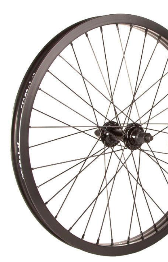 FIT FRONT BLACK WHEEL