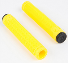 S&M YELLOW HODER GRIPS BMX PAIR