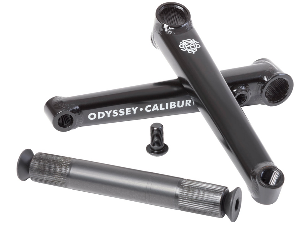 ODYSSEY BMX CALIBUR CRANK SET BLACK